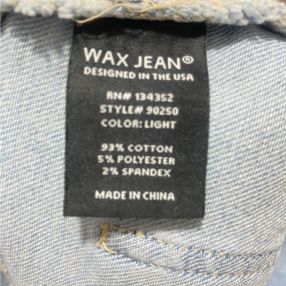 Wax Jean Light Blue Ripped Boyfriend Jeans - Picture 12 of 12